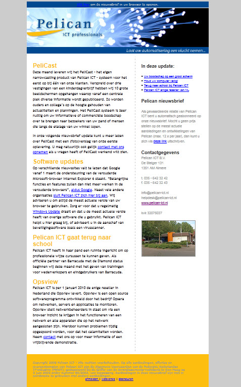 Niewsbrief 2